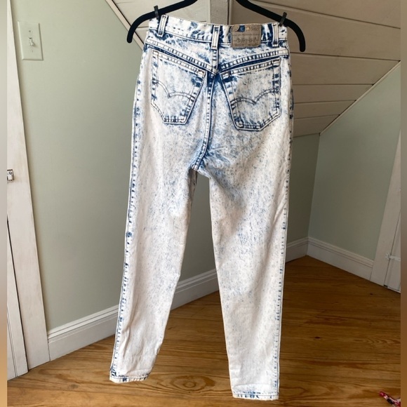 Vintage 80s Levi's 900 Series Acid Wash Women’s Jeans Size 7 - Picture 7 of 16